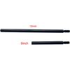 Pursuestar 6 Inch Long Black Aluminum Shift Knob Extender Extension For 5 6 Speed Manual Gear Shifter Lever M12 12X1.25