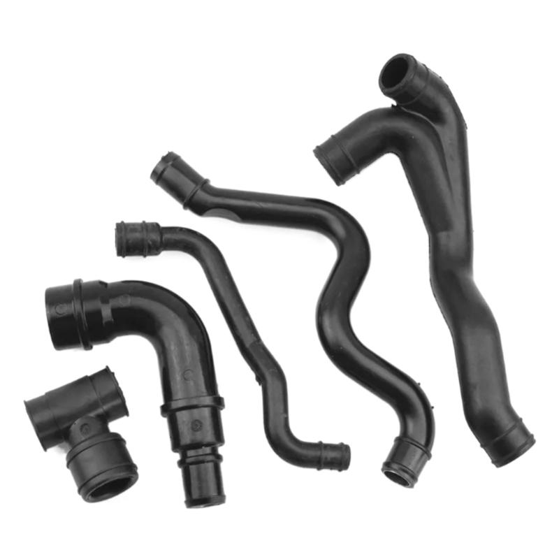 Pentru B5 1.8T Golf4 MK4 MK5 Supape de ventilație carter Furtun Separator de ulei Set complet 035103245G 06A103221AH 06A103213F