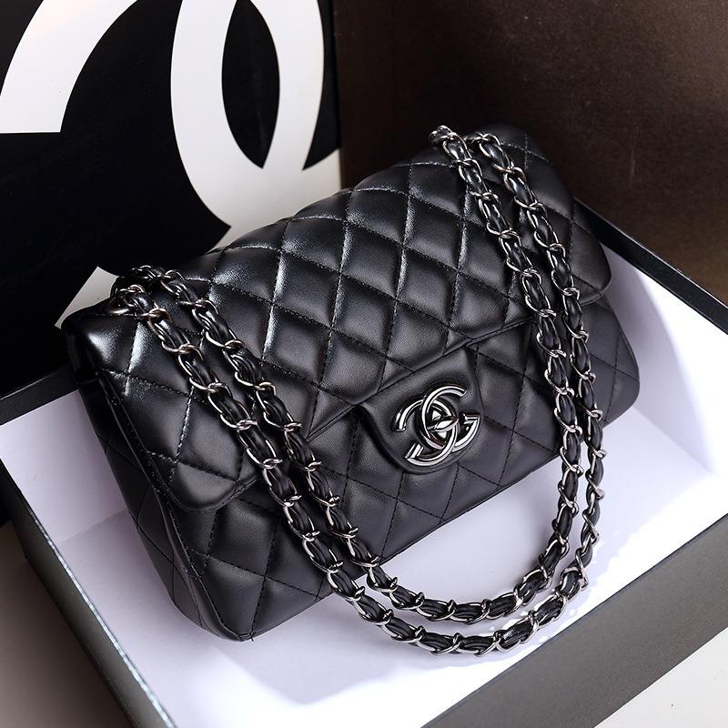 Bolsa quadrada de diamante de couro nova bolsa de mensageiro versátil feminina bolsa de ombro de verão bolsa feminina