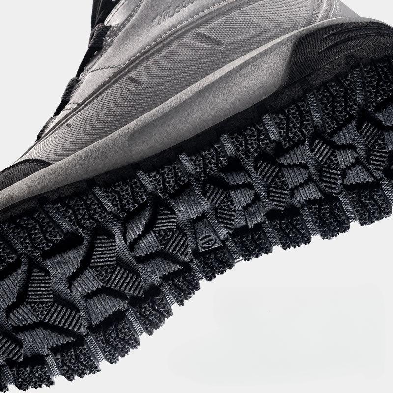 Męskie zimowe ciepłe buty śnieżne wodoodporne sznurowane antypoślizgowe botki do kostki buty z podszewką ze sztucznego futra buty na zewnątrz krótkie buty turystyczne wysokie trampki