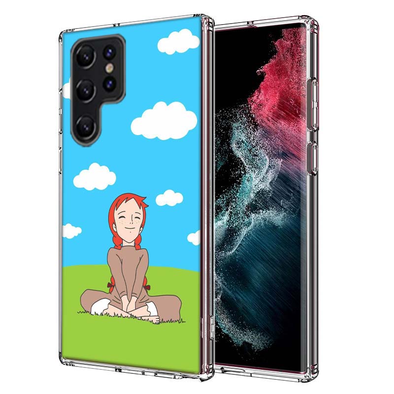 

A-Anne of Green Gables Anne Shirley Capa Phone Case For Samsung S26 Ultra S25 Edge Galaxy S23 S21 S20 S24 FE S22 S10 Plus Cover Samsung S24