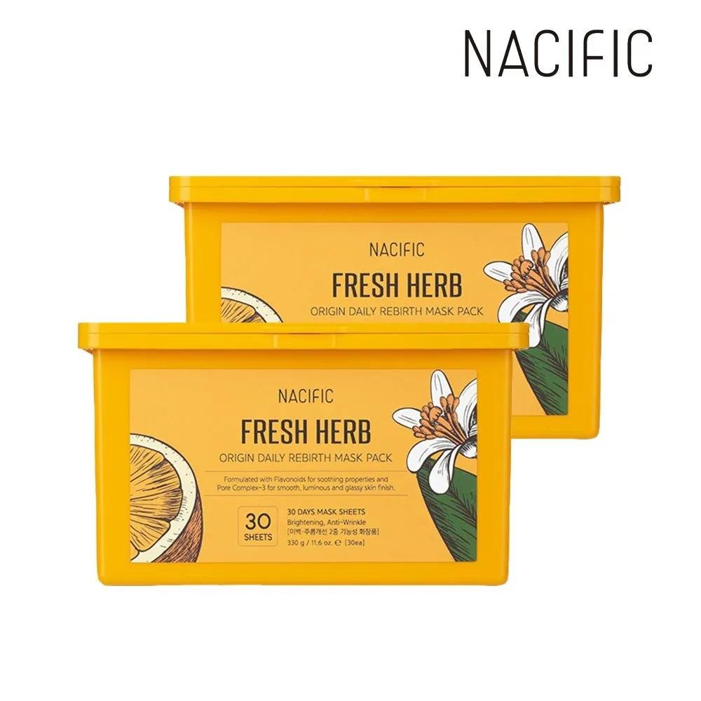 Ежедневная маска NACIFIC Fresh Herb Origin (30 листов) x2