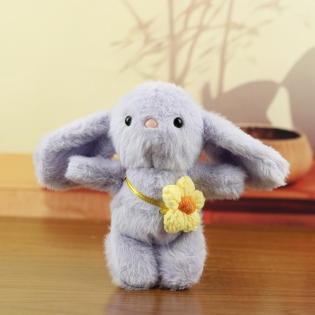 Plush Bunny Keychain With Pp Cotton Filling For Kids And Adults