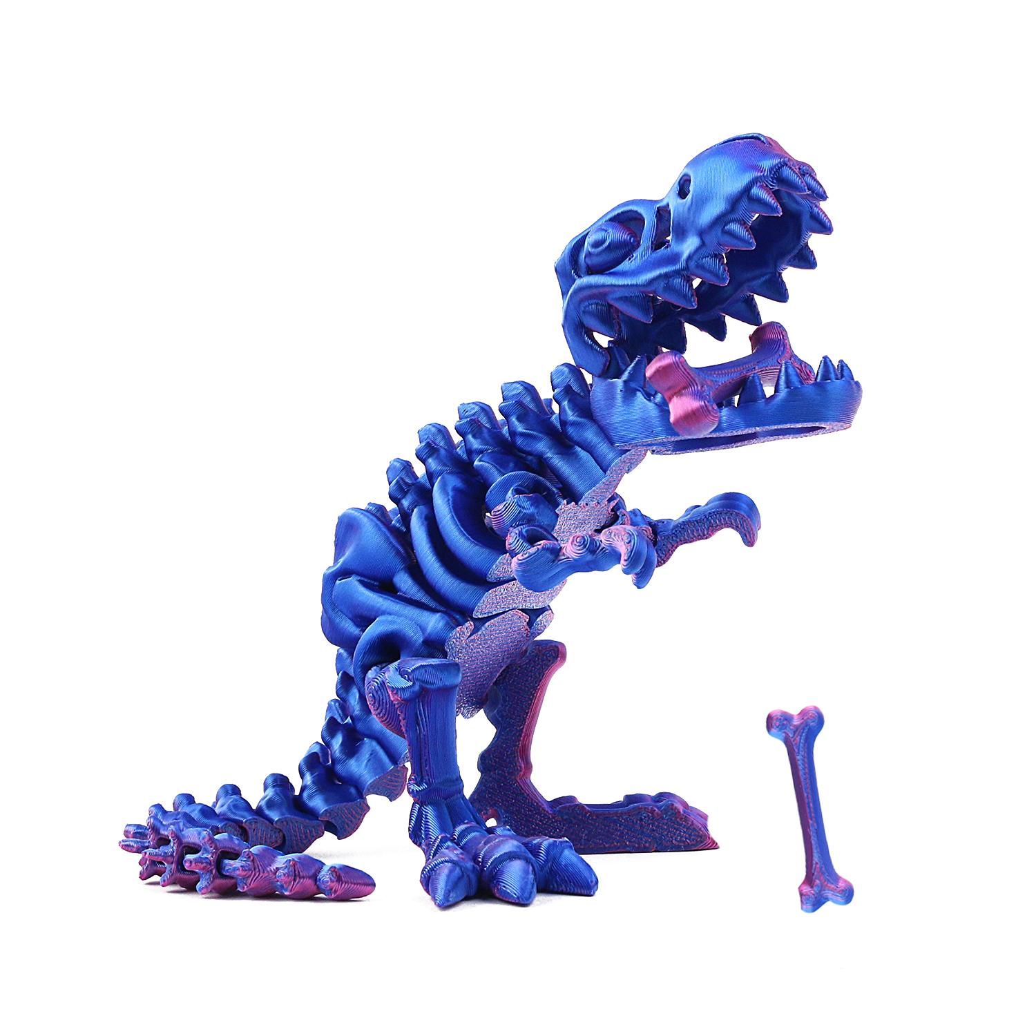 

3D Printing Of Shark And Dinosaur Body Joints With Movable Shapes, Free Swinging Toys, Decorative Gifts, Latest And Unique Animals
