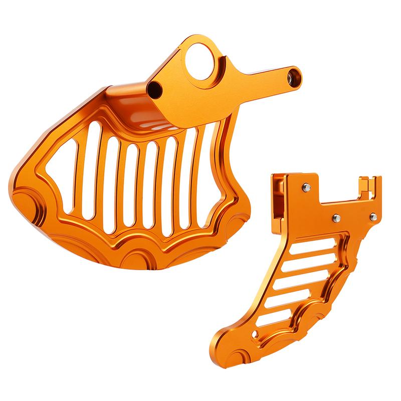 NICECNC For KTM 125 250 200 300 350 450 500 525 530 SXF EXC XCW SX XC MXC 2004-2011 2012 2013 2014 Front Rear Brake Disc Guard