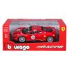 Bburago 1/24 scale Ferrari 458 Challenge Red / Diecast Model Car Finished Product 18-26302