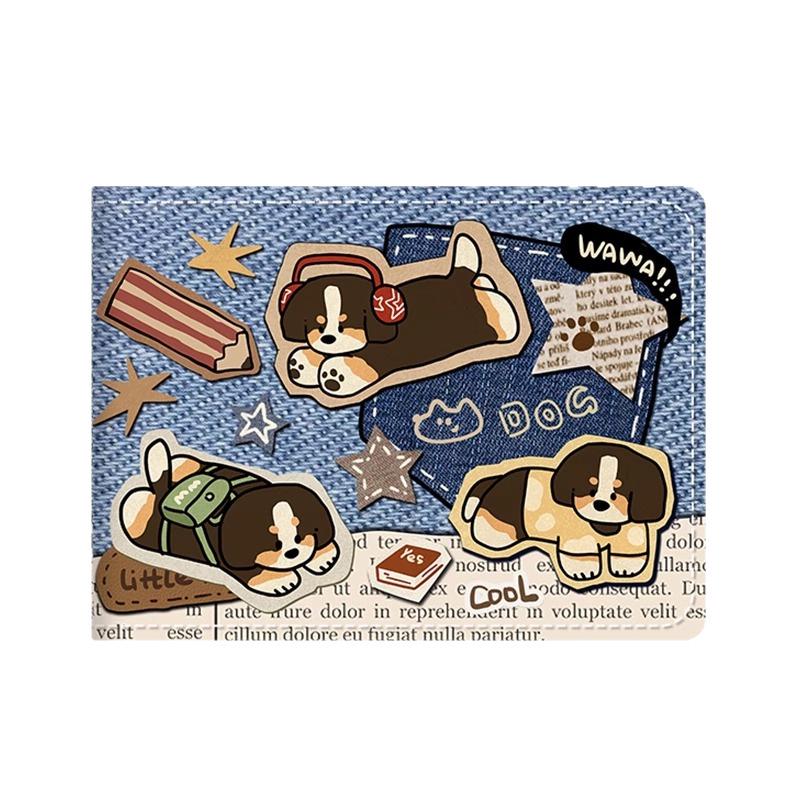 Bernese Mountain Dog Driver's License Cover: Multifunctional Card Holder & Vehicle Registration Case