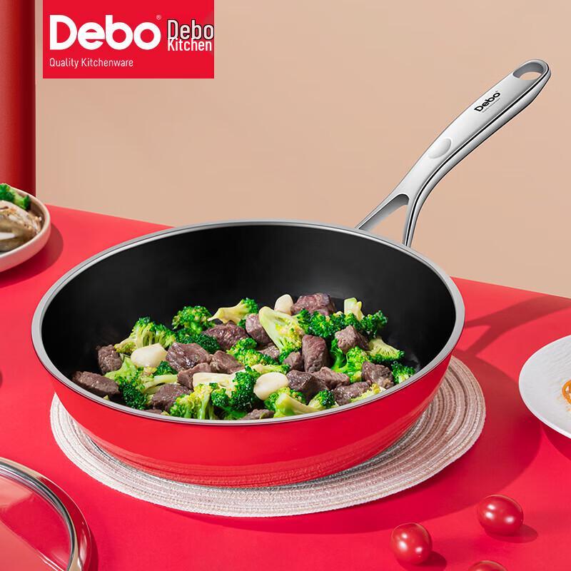Debo Himalayan Ceramic Steel Non-Stick Frying Pan