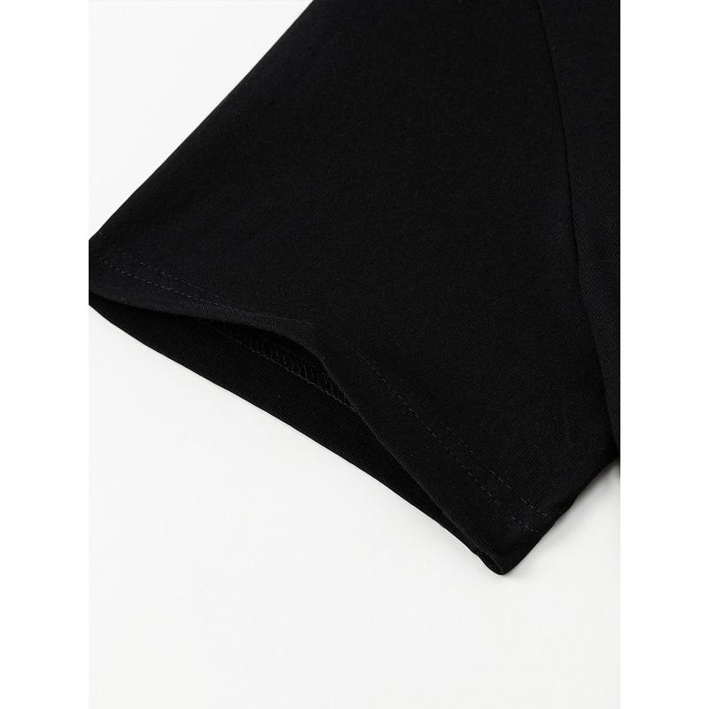 European sizes I CAN FIX STUPID Graphic T-Shirt - Black Tee with Menacing Skull and Fiery Flames Design, Distressed Bold Text, Perfect for Tattoo