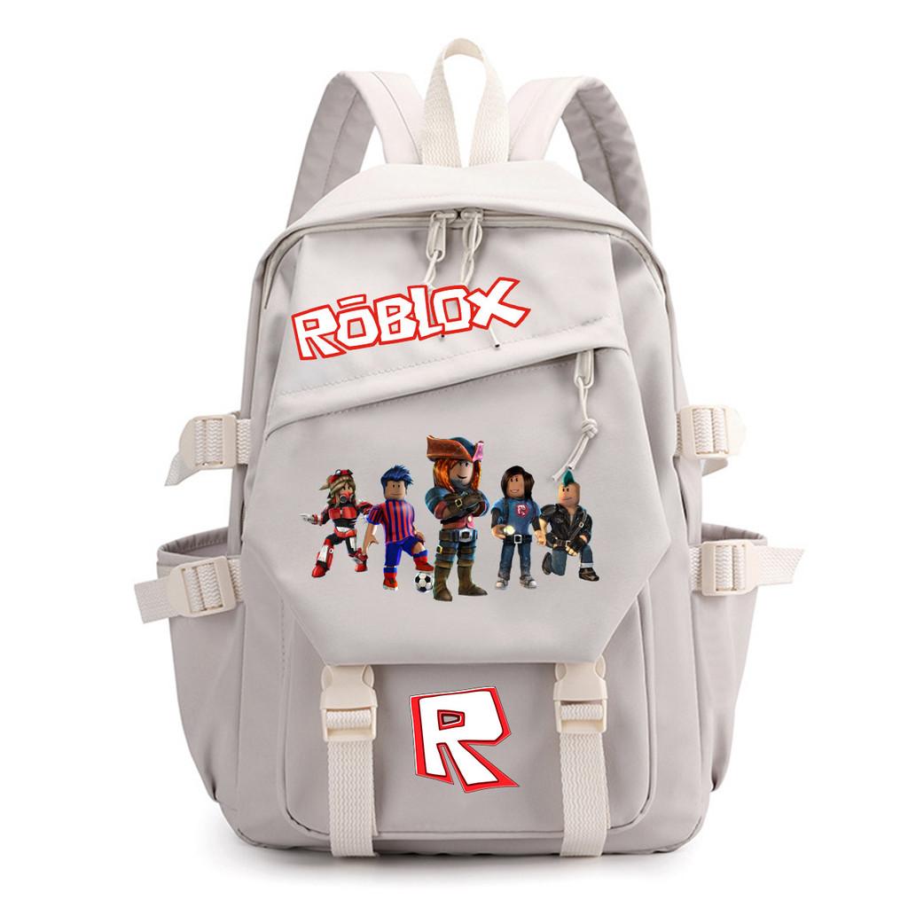 Roblox Backpack For Teens With Oxford Fabric Casual School And Travel Bag