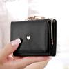 Mini Cute Heart Small Popular Mini 4 Pink [Joyesplay] Women's Wallet, Tri-fold, Compact, Design, Foldable, Wallet, Wallet, Gift, Colors Black, Blue,