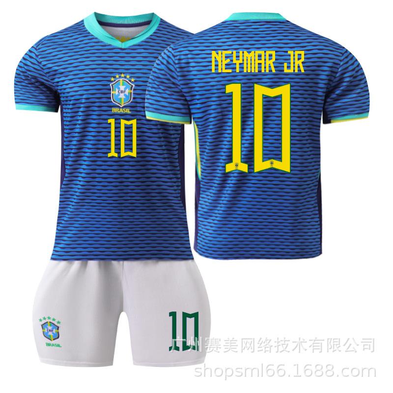 Brazil away new football jersey 10 Neymar 20 Vinicius 9 Lisa Lisson 5 Casemiro jersey 16#