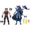 Hasbro Marvel Legends Series Wolverine and 50th Anniversary Comics Collectible Action Figure F9040 Authentic Psylocke, 6-inch (15cm) 2-Pack