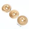 3Pcs Wood Carving Discs High Carbon Steel Angle Grinder Disc for Angle Grinder Cutting Grinding and Shaping Wood