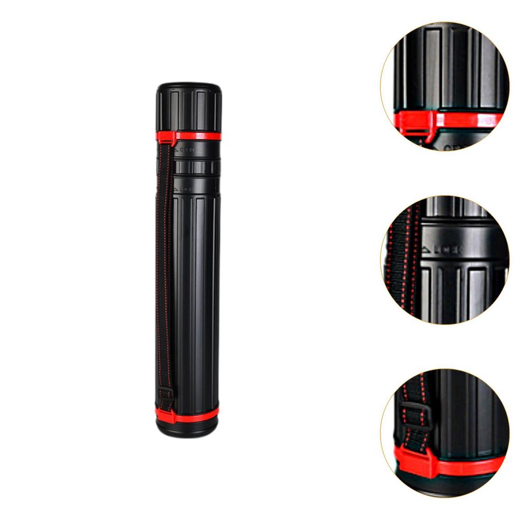 Telescoping Art Transport Tube Easy To Store Multipurpose Retractable Drawing Cylinder for Maps Canvas Traveling Designers