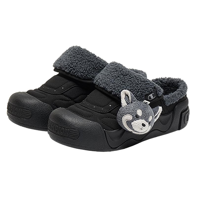 Champion נעלי בית סגורות מרופדות קטיפה, קולקציית סתיו/חורף 2025