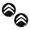 14mm Auto Schlüssel Emblem Aufkleber Auto Steuer Schlüssel Logo Zubehör für Citroen C1 C2 C3 C4 C5 C6 C8 C4L DS3 DS5 Auto Aufkleber akr256