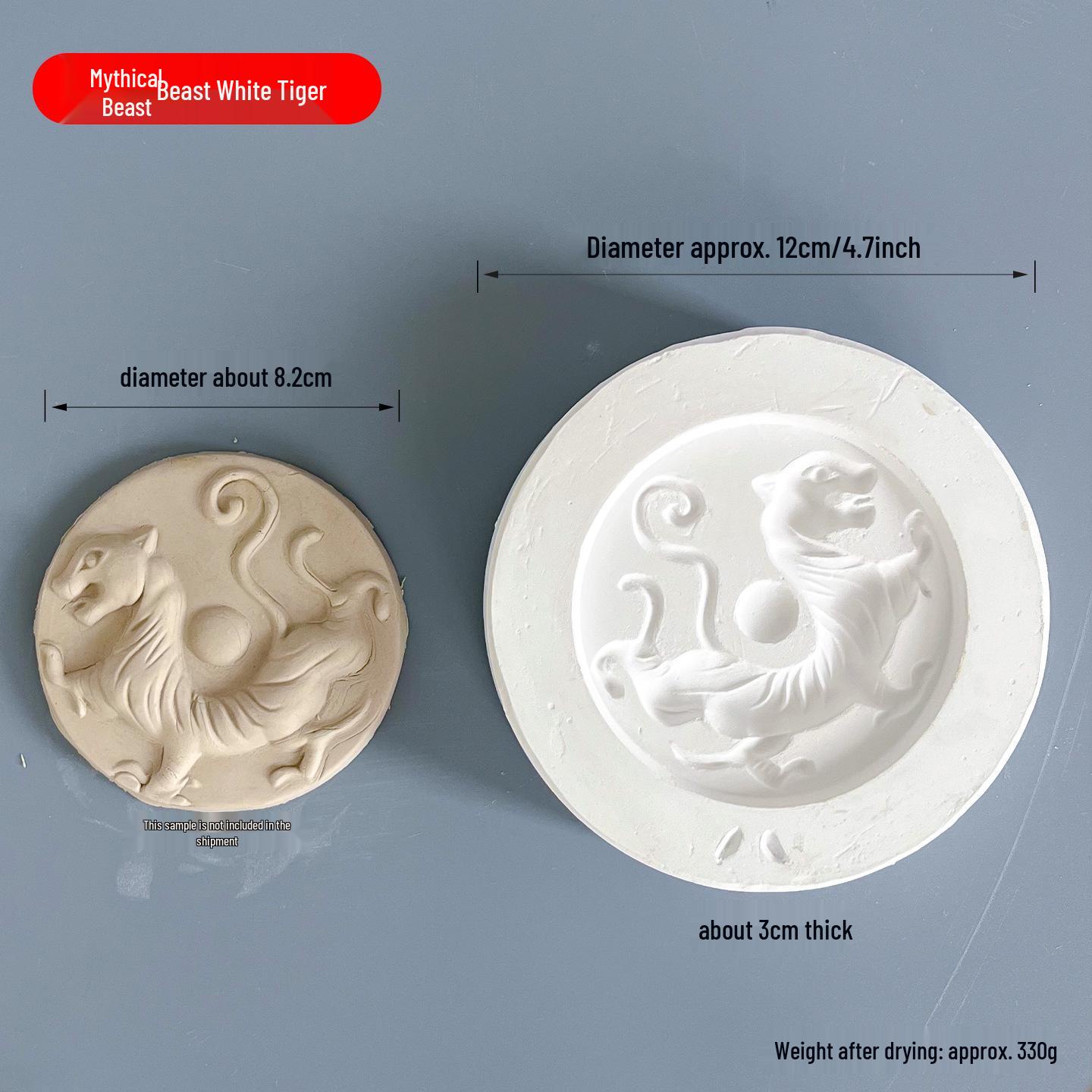 Four Divine Beasts Ceramic Tools: Plaster Casting & Rapid Prototyping Mold