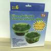 Food Lids Silicone Stretch Lids Reusable Airtight Fresh-keeping Food Fruit Bowl Dish Wrap Covers 6-Pack Set