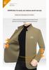 2025 Spring Men's Trendy Stand-up Collar Business Jacket - Versatile Casual Outerwear for All Ages