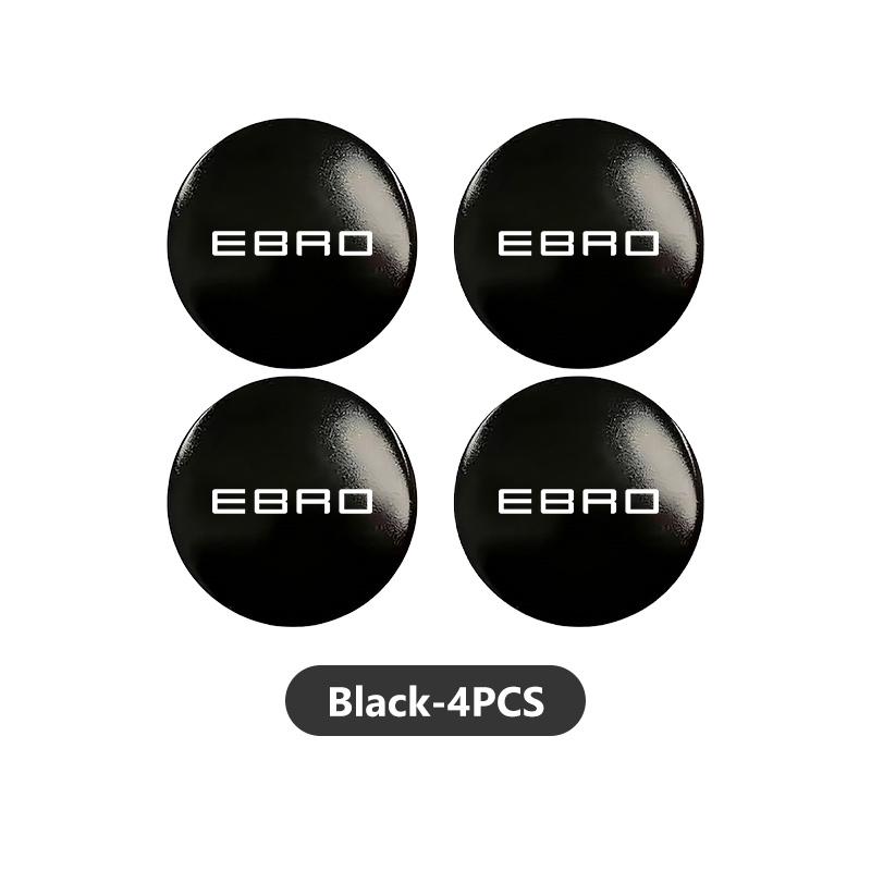 4Pcs 56mm Aluminum Car Wheel Center Hub Cap Sticker Decoration For Ebro S400 S700 S800 Jaecoo J7 J8 Omoda 5 C5
