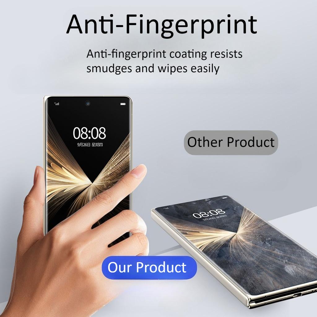 For Honor Magic V5 V3 V2 8 7 Pro Full Glue Tempered Glass For HONOR 300 200 X60 Pro Dust-free Auto Installation Screen Protector