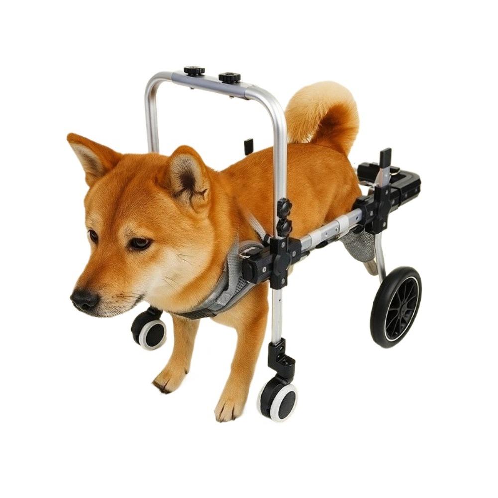 Pet Cat Hind Leg Assistive Vehicle Two-wheel/four-wheel Silent and Wear-resistant Dog Assistive Vehicle Adjustable Pet Products