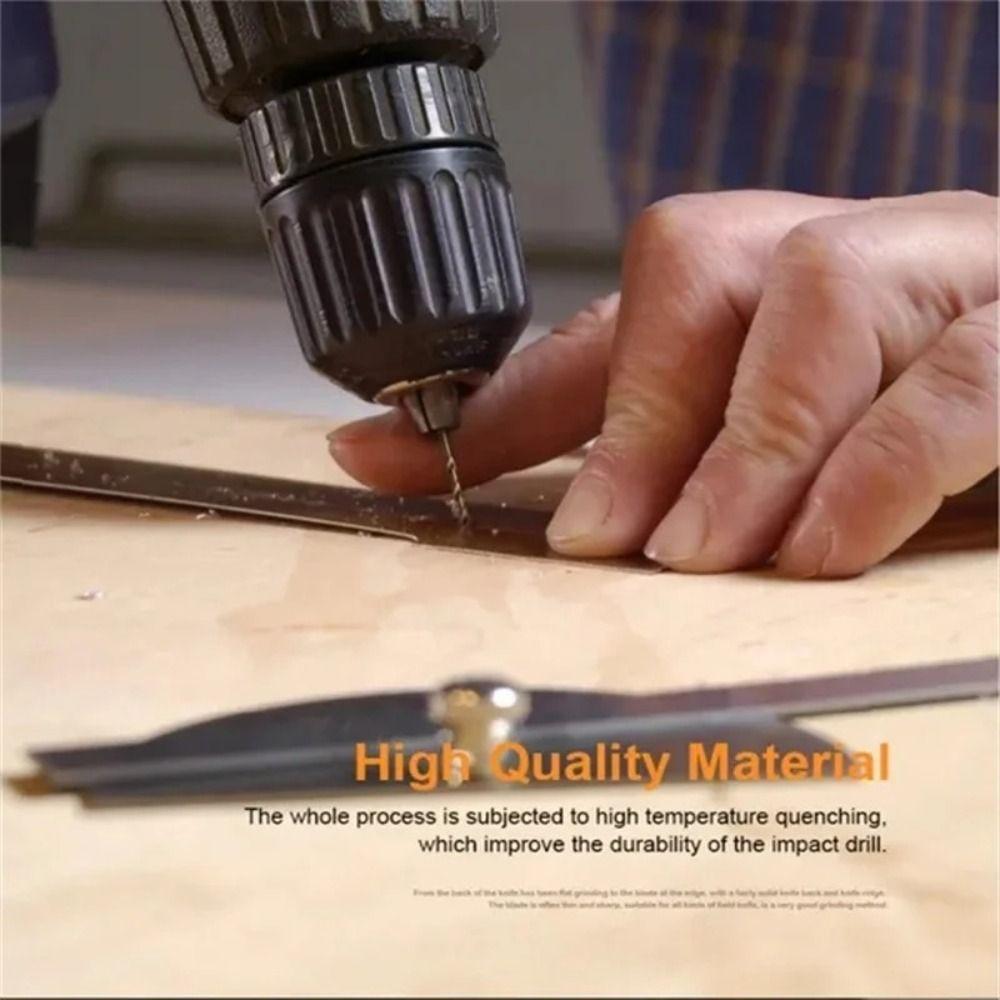 1-3mm Small Drill Bit Titanium Plated Hole Cutter Multifunctional Woodwork Drill