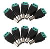 Set of 10 DC Power Connectors 5 5x2 1MM for Surveillance Cameras and LED