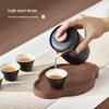 Portable Ceramic Kung Fu Tea Set