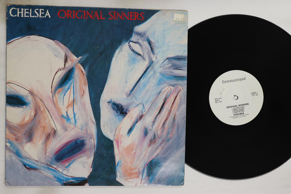

LP Record CHELSEA Original Sinners LARGE1 COMMUNIQUE 1985 UK Rock Used