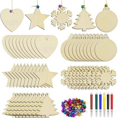 Creatieve Houten Kerstversieringen - Handgemaakte Woondecoratie & Hangende Accessoires