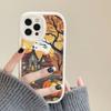 Pumpkin Happy Fall Autumn Phone Case Hard Leather For IPhone 16 15 14 13 12 Mini 11 14 Pro Max Xs X Xr 7 8 Plus Fundas