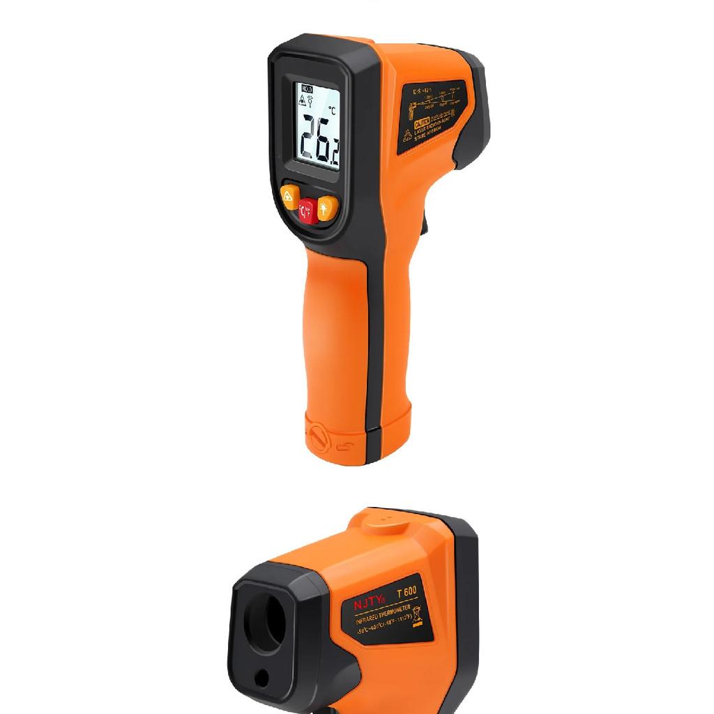 Non-contact Digital Infrared Thermometer Laser Temperature Meter Pyrometer Imager Hygrometer Termometro infrarojo Light Alarm