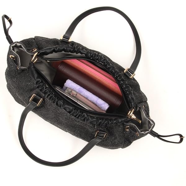 [Lava Gerry] Bolsa de Verão Franzida 2 Vias B009002 Marfim (33)