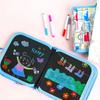 Baby Toys Set Painting Drawing Toys Black Board with Magic Pen Chalk Painting Coloring Book Funny Toy Kid Painting Blackboard