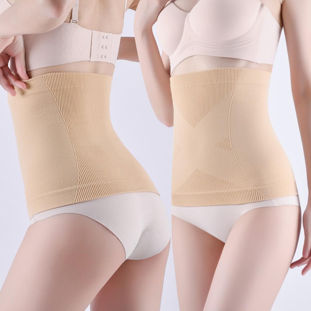 Belly Contracting Postpartum Body Shaper Seamless Slimming Shapewear Soft Waist Trainer  Female