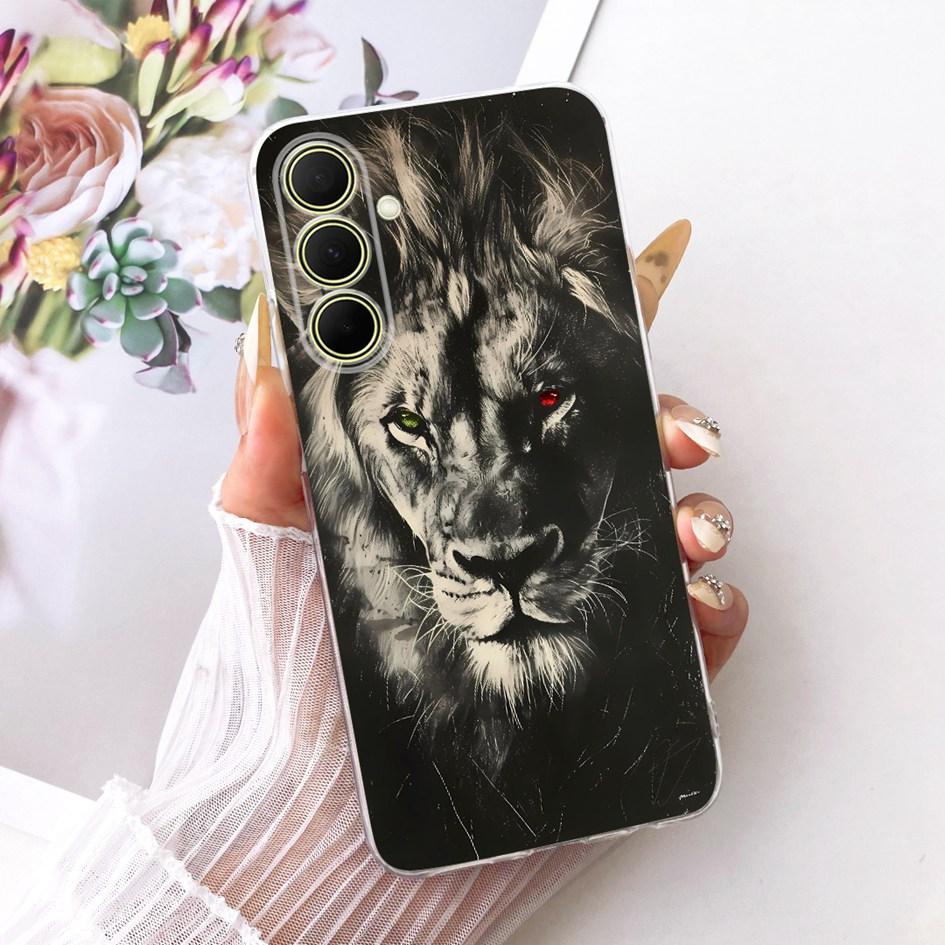 Hülle Für Samsung Galaxy A17 A37 A57 5G Cover Neue Stilvolle Blume Klare Weiche Silikon Handyhülle Für Samsung A 17 A 37 A 57 Stoßfänger
