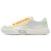 Pop 2 Fabric Synthetic Leather Low Top Sneakers Women Sneakers Yellow T12W422223FAL