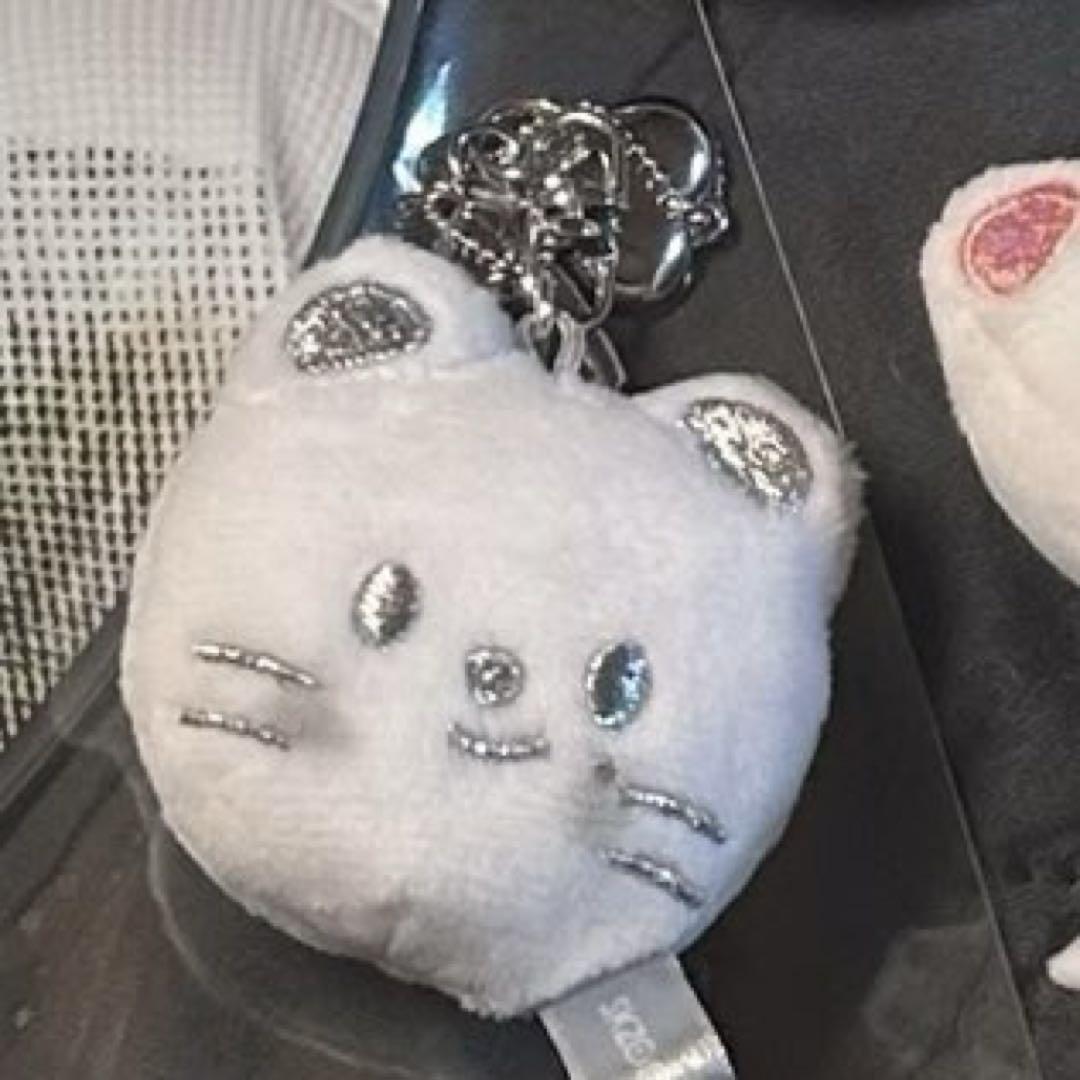 

[Б/У] Хёнджин, Genielet, Stray Kids, Поп-ап брелок для лица, Серебристый