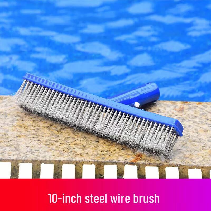 

10-inch Steel Wire Pool Cleaning Brush