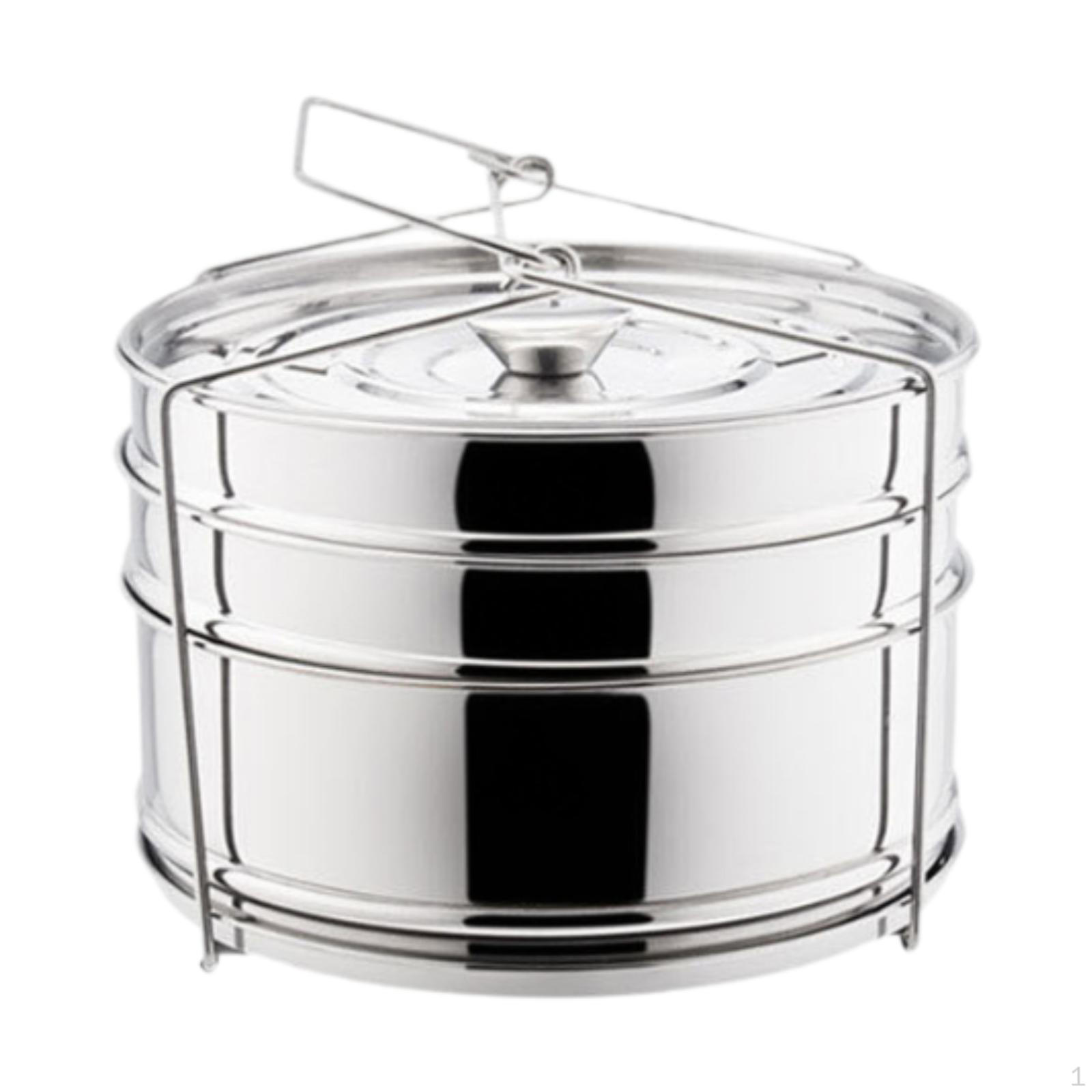 

Набор ланч-боксов из нержавеющей стали для обедов на открытом воздухе without Steamed tool