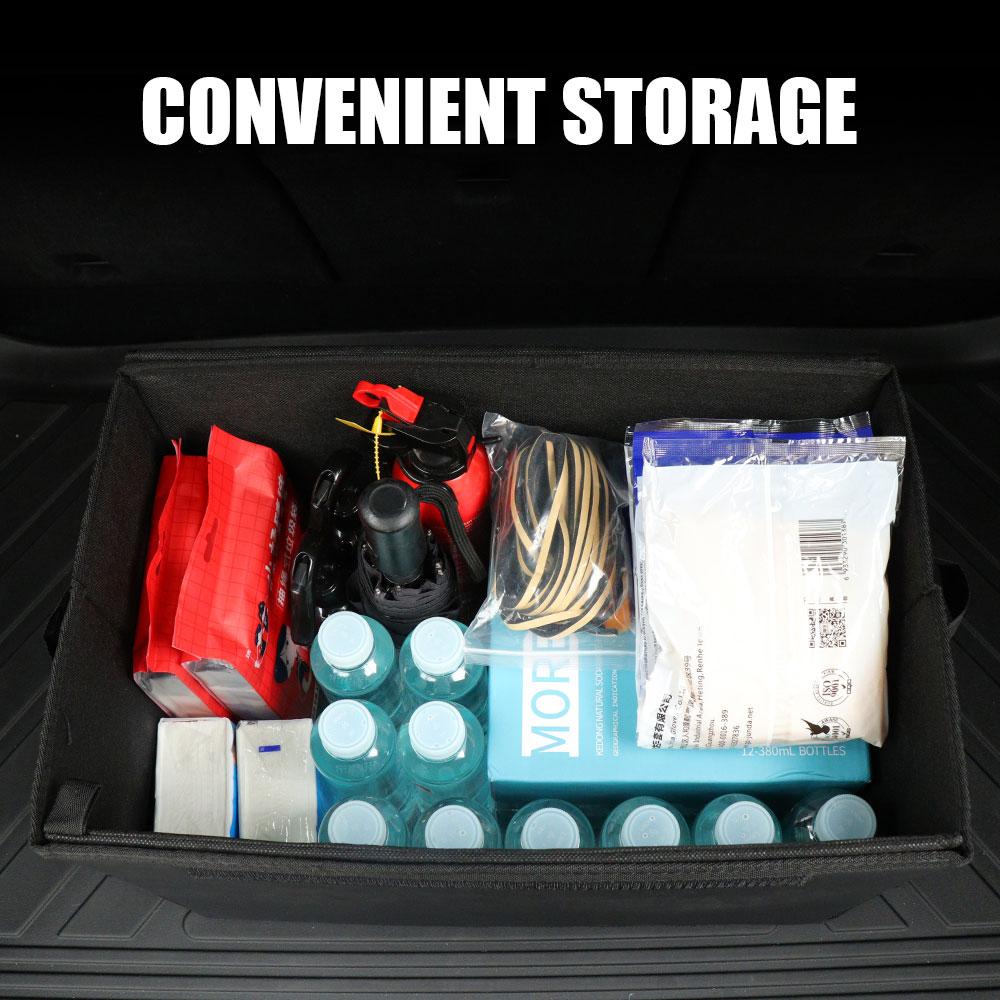 New Car Trunk Storage Box Foldable PU Leather Car Storage Box For Citroen C1 C2 C3 C4 Grand Picasso C4L C5 Berlingo DS Xsara C6