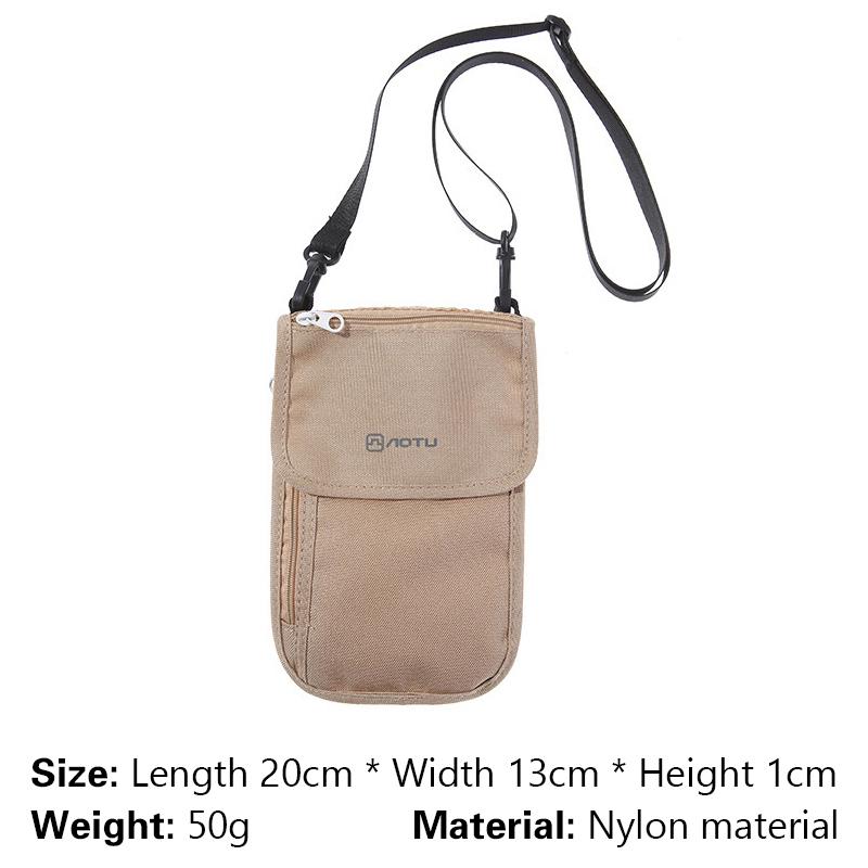 Travel Neck Pouch - Waterproof Passport Holder & Crossbody Phone Bag For International Travel, Concerts, And Outdoor Activities