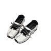 Niche Design Sports Ballet Shoes Women's Summer New Silver Single Shoes Platform Mary Jane Shoes