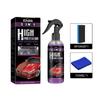3 In 1 Rapid Ceramic Coating Fortify Motorcycle Wax Polish Spray Hydrophobic Intense Gloss Shine For Glass&Wheels&Paint Sealant