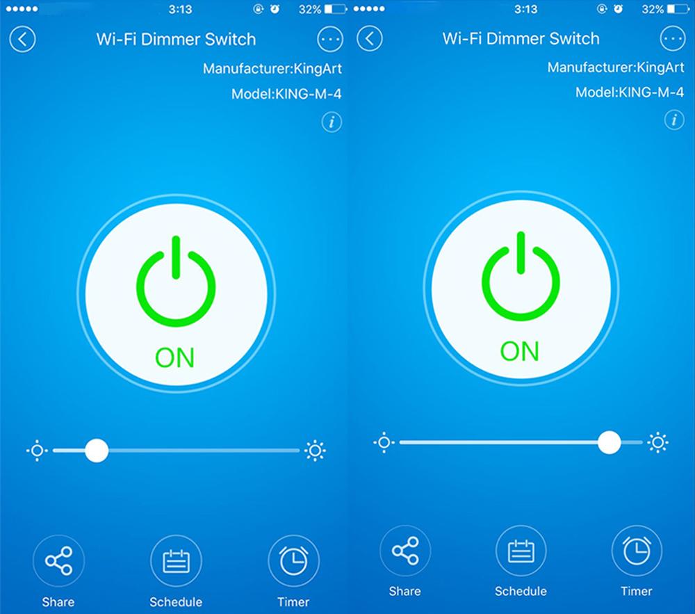 Smart Light   Dimmer 3 Way Wall Wifi Lamp LED Light Touched   Voice Control Phone APP   Light Compatible with    Home