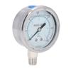 Pressure Gauge 1 4 NPT Accuracy Level 2.5 Transparent Dial Vacuum Pressure Gauge with Stainless Steel Housing 0 To