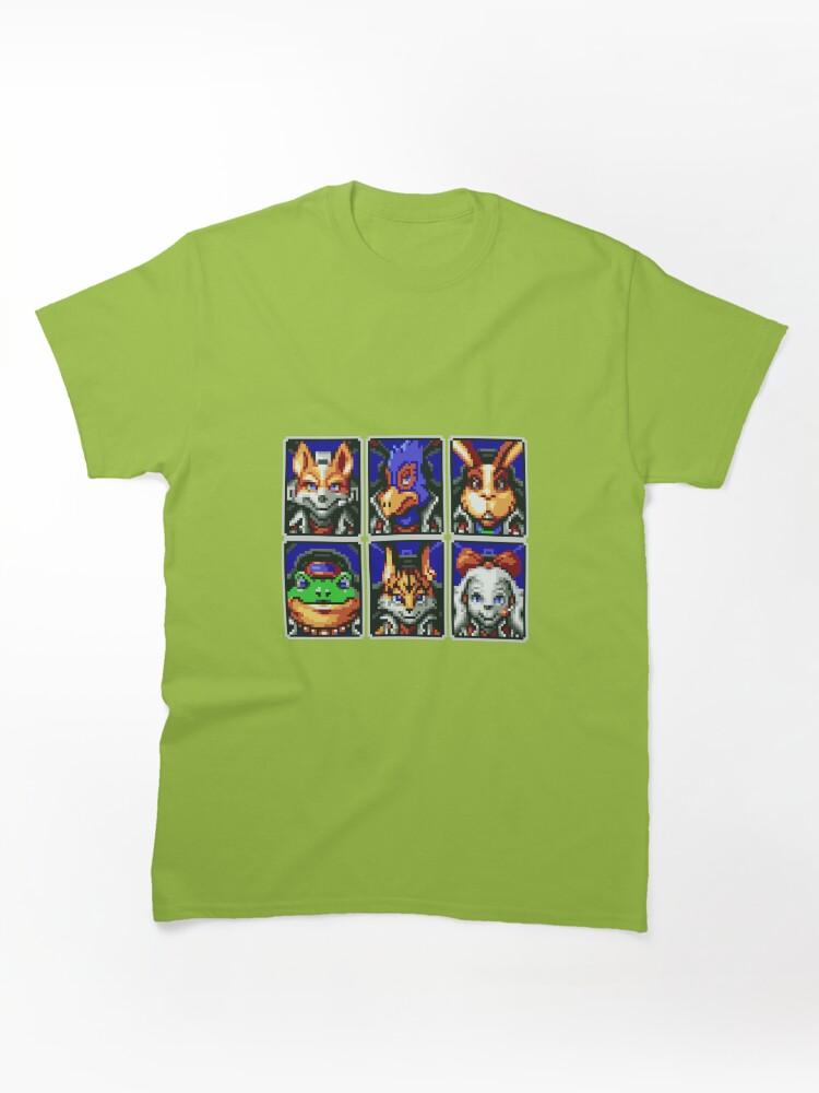 Star Fox Adventures Remastered We're Star Fox 2! (Grid Horizontal) Classic Unisex T-Shirt