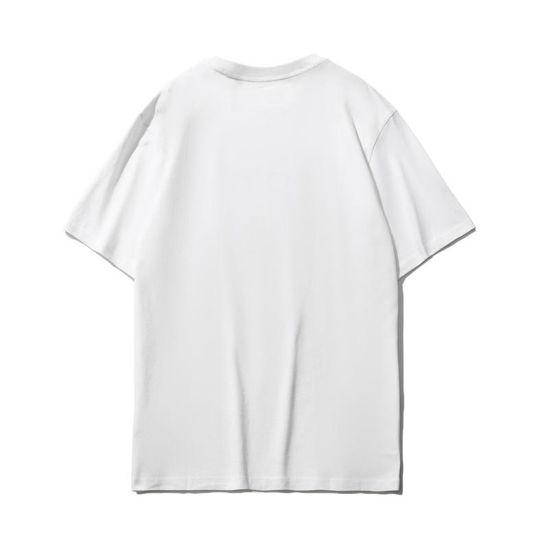 Li Ning Logo Print Crew Neck Pullover Regular T-Shirt Unisex Tops White ATST635-2